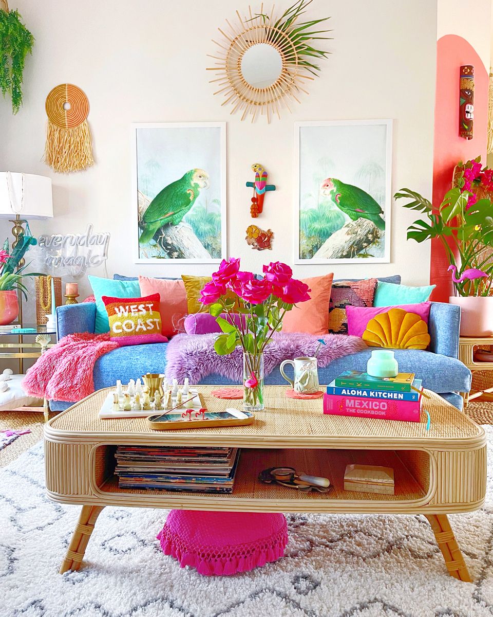How To Use Colourful Home Decor
