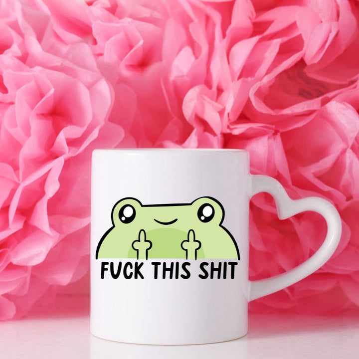 Rude Frog Fuck This Shit Cup - Yililo