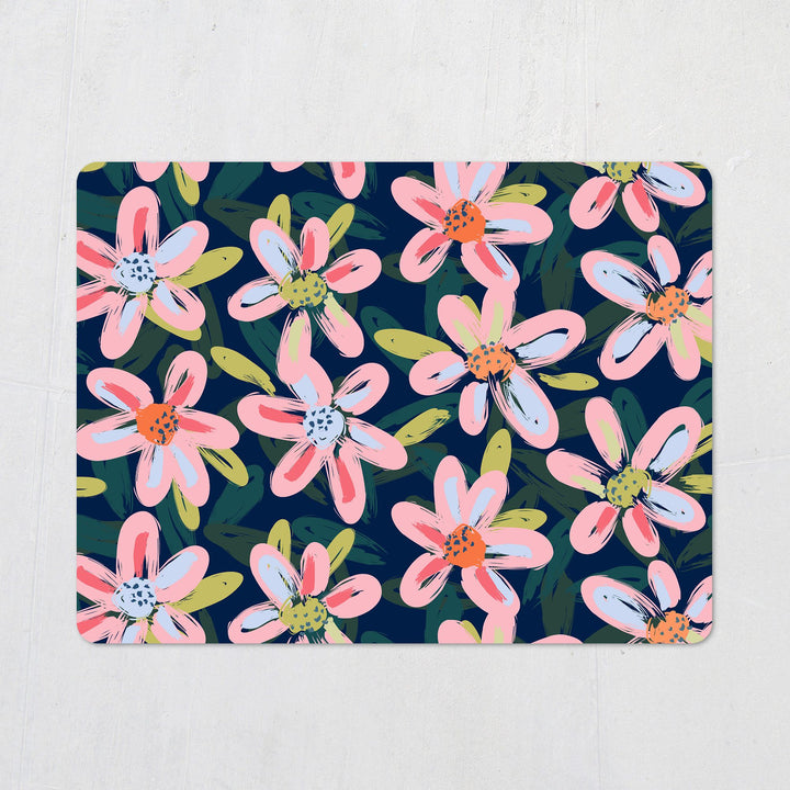 Midnight Bloom Placemats - Yililo