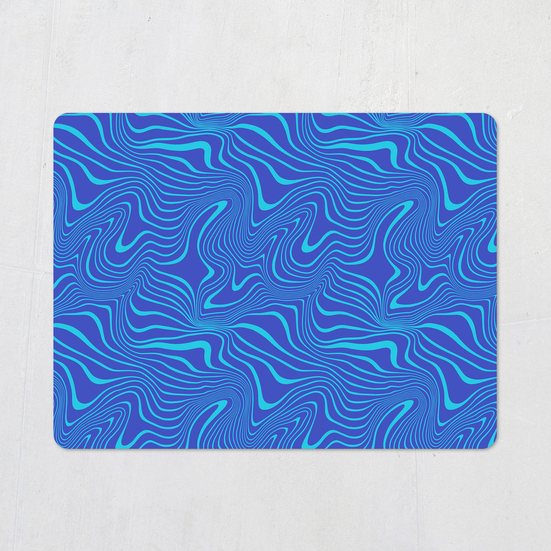 Groovy Waves – Set of 4 Placemats - Yililo