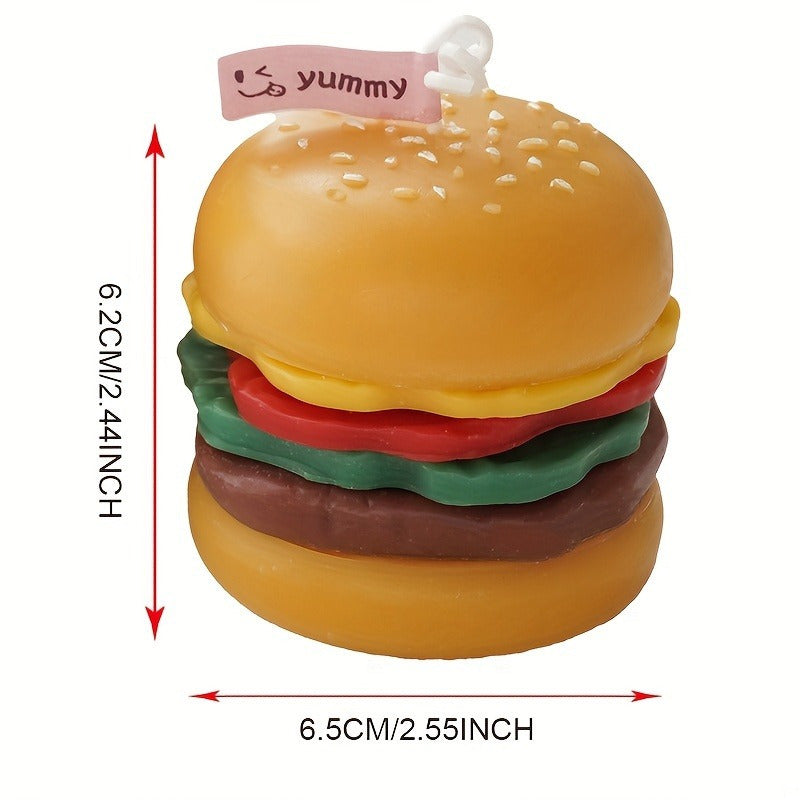 Cheesburger Shaped Novelty Candle - Yililo