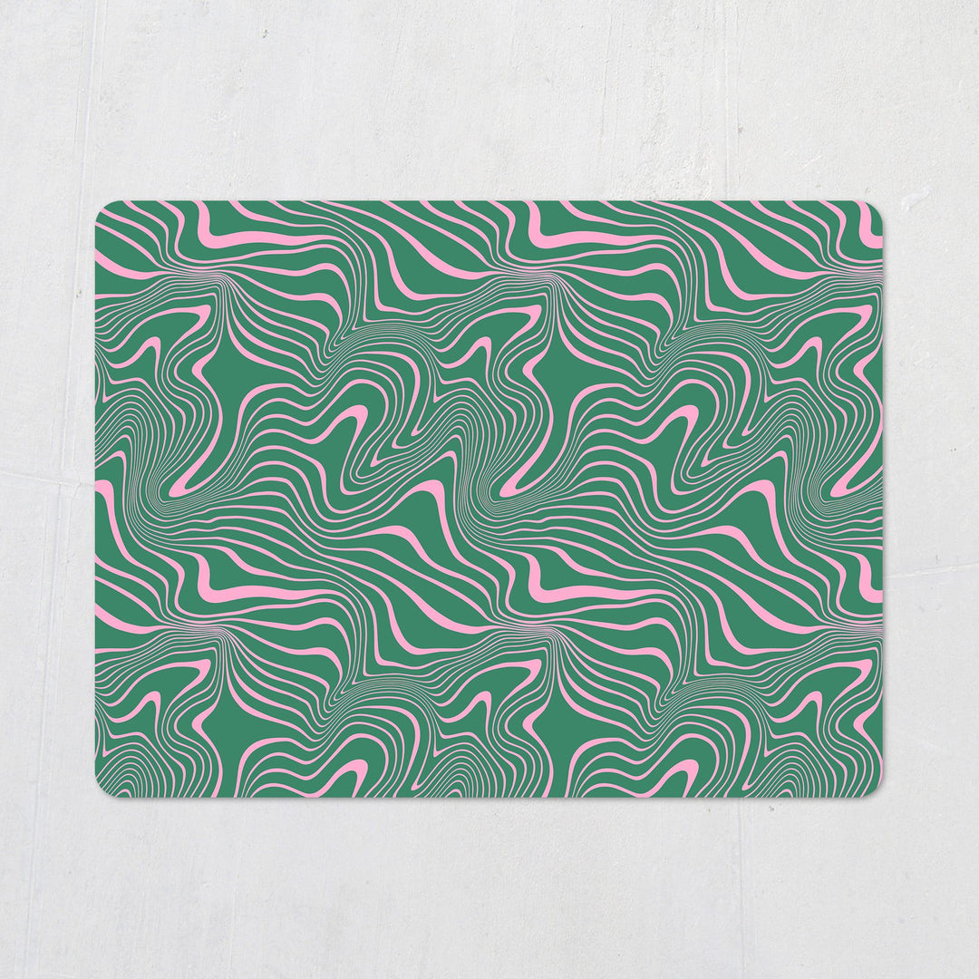 Groovy Waves – Set of 4 Placemats - Yililo