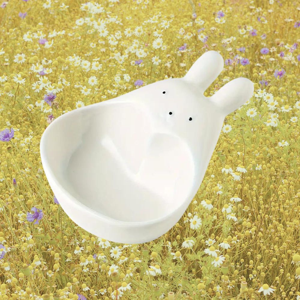 Rabbit Dipping Bowl Ceramic Sauce Plate - Yililo
