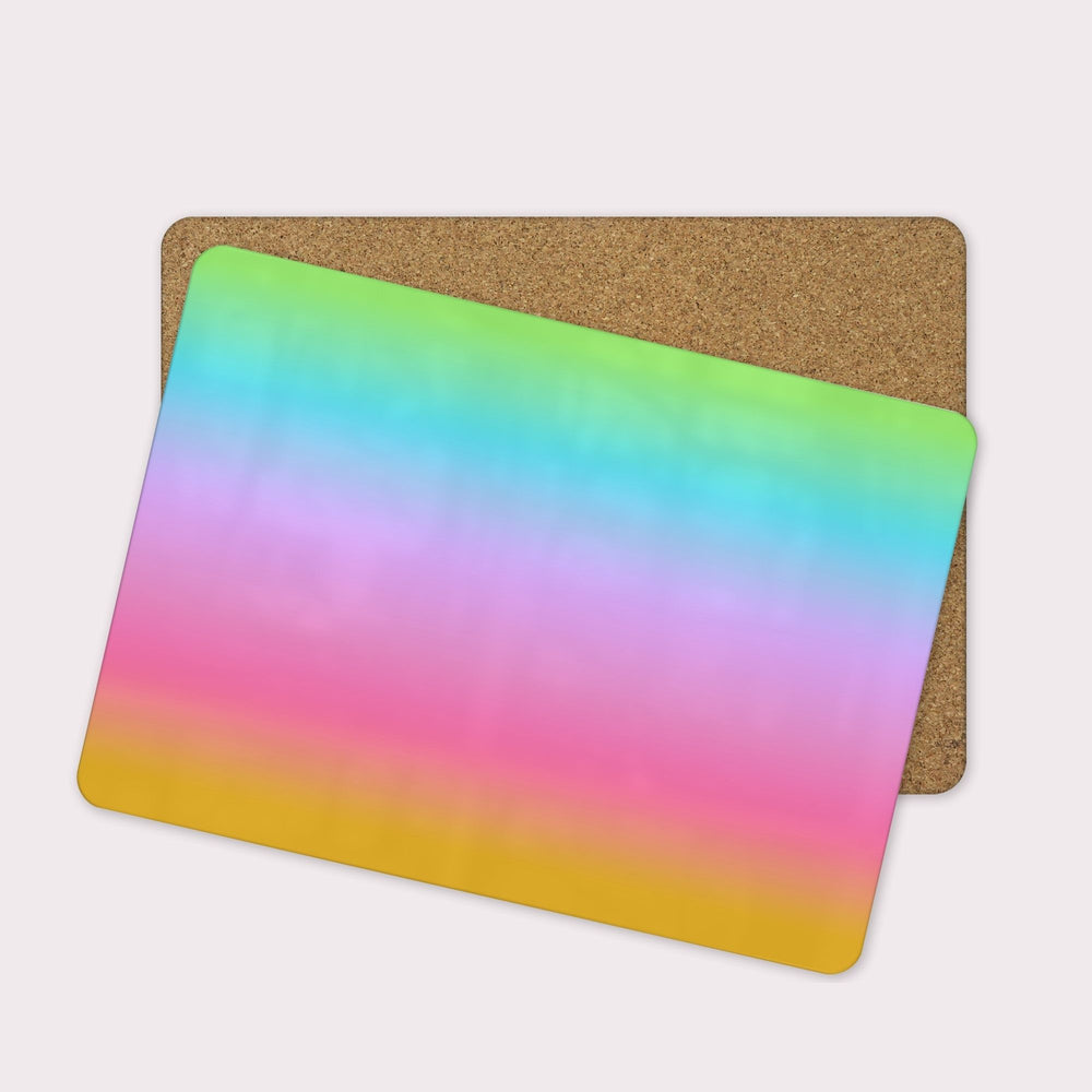 Rainbow Bliss Ombre Placemats - Yililo