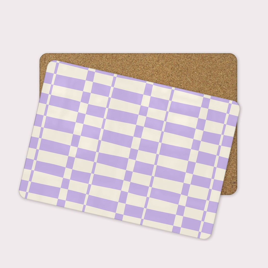 Checkmate Chic Set of 4 Placemats - Yililo