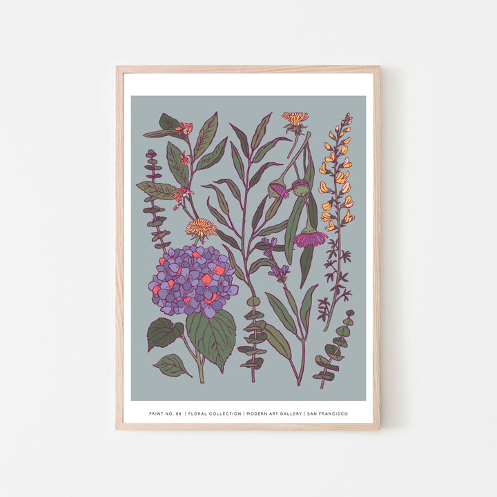 Wild Flower Garden Fine Wall Art Print