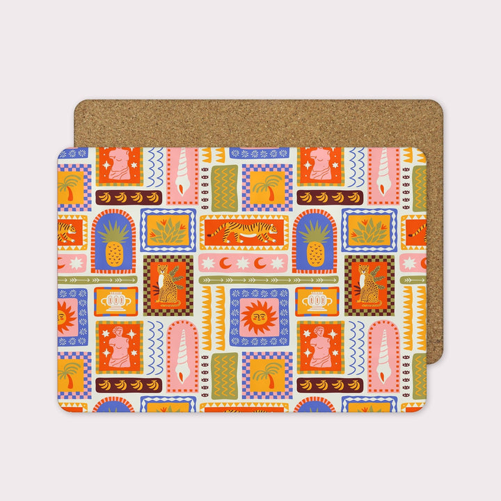 Tropical Mosaic Placemats - Yililo