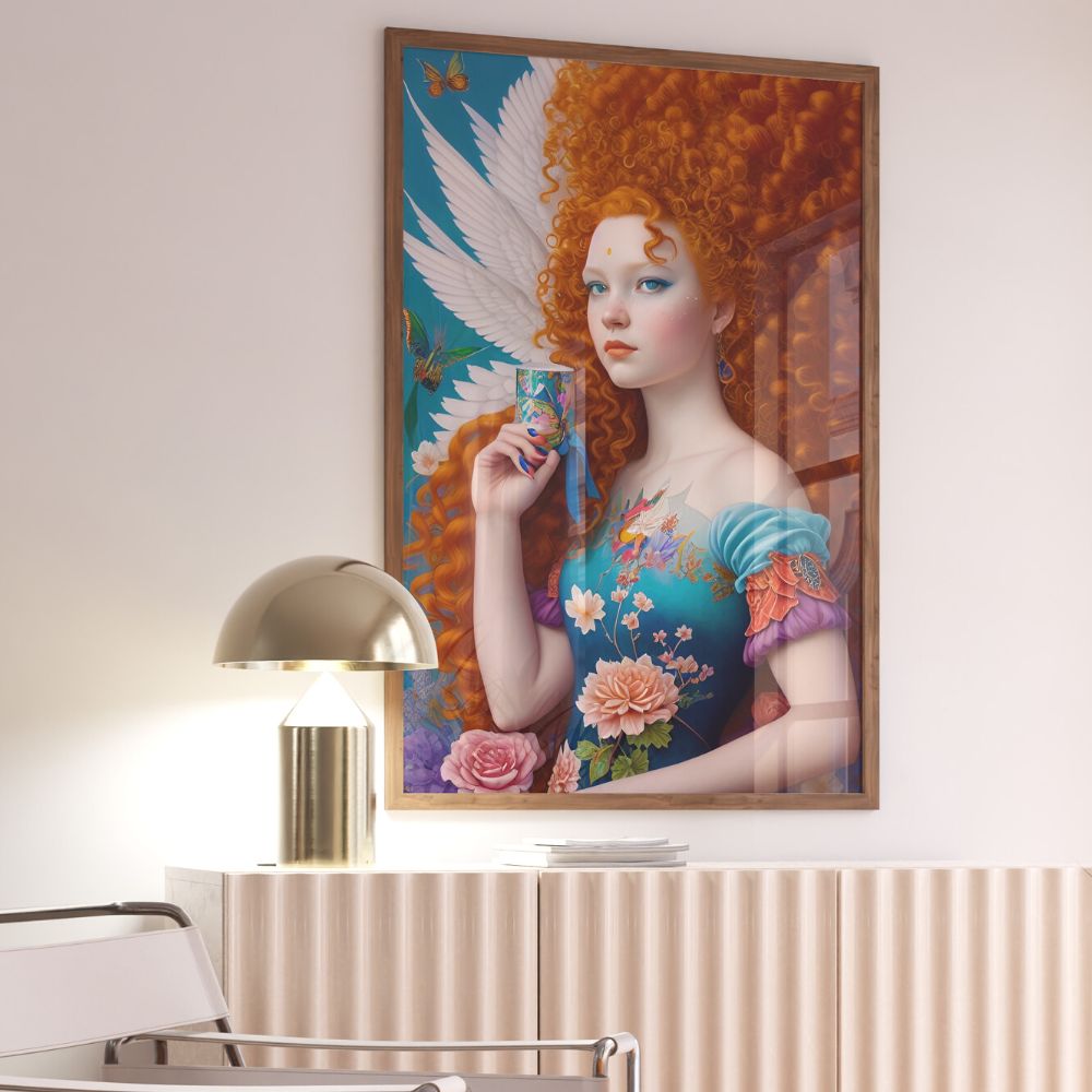 Merida Princess Inspired Fine Art Wall Print - Yililo