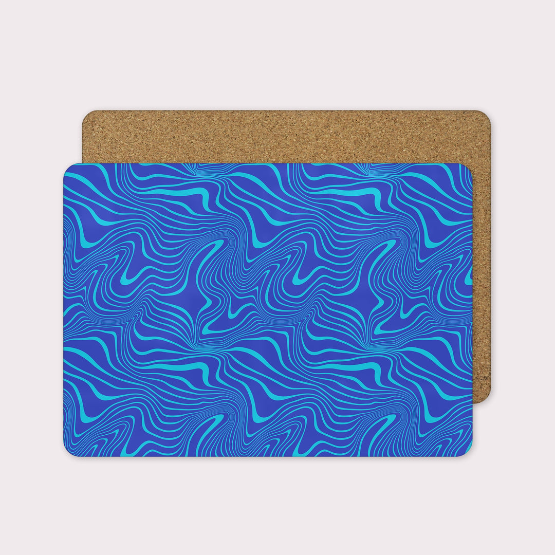 Groovy Waves – Set of 4 Placemats - Yililo