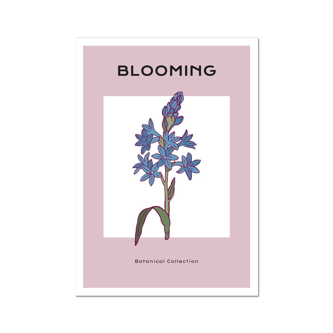 Blooming Bluebells Fine Wall Art Print