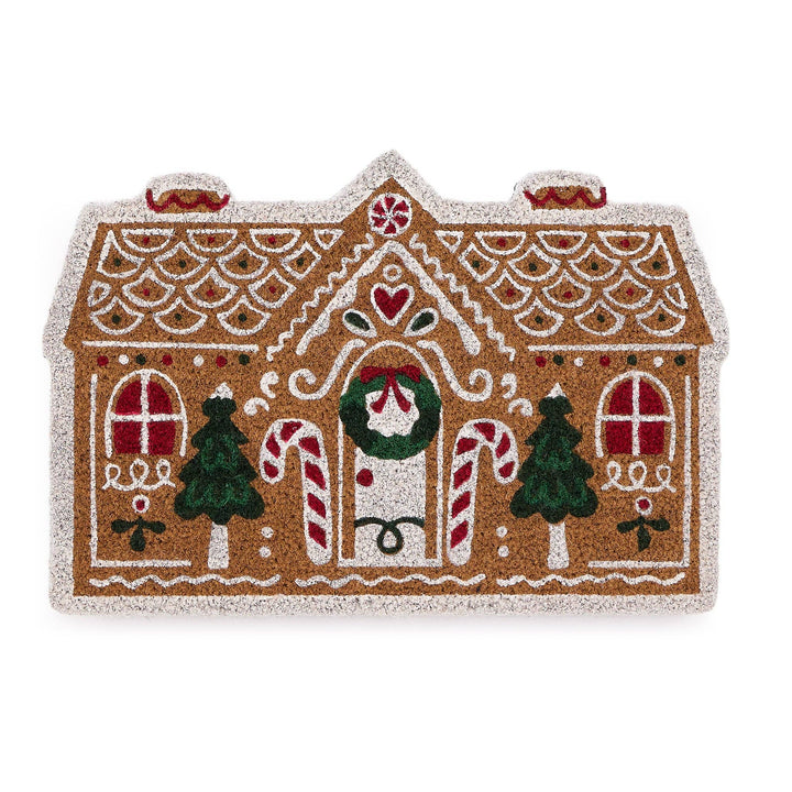 Gingerbread House Coir Doormat 40x60