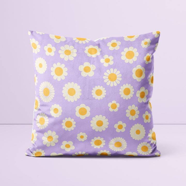 Lilac Flower 90s Cushion