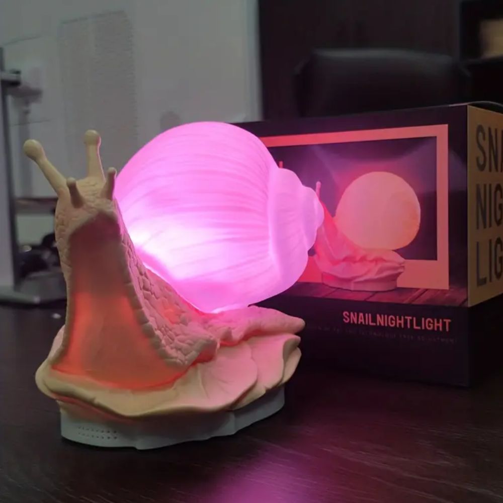 Snail Colour Changing LED Night Table Lamp Light