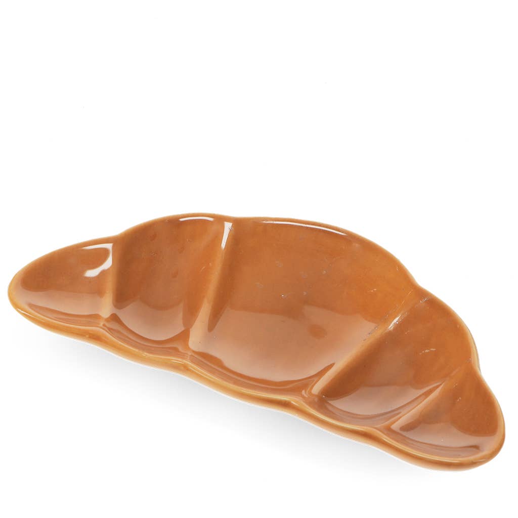 Croissant Ceramic Trinket Dish