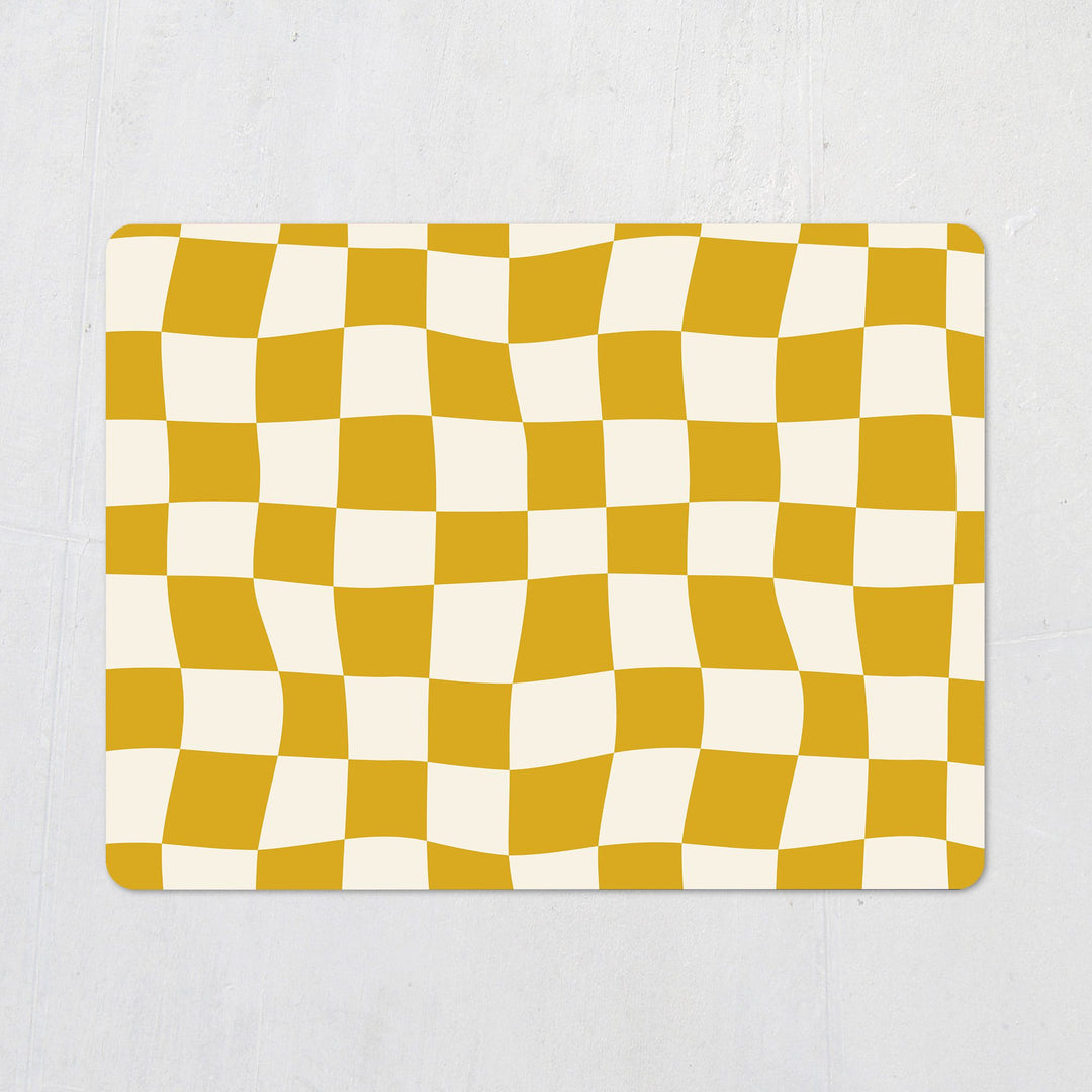 Checkmate Chic Set of 4 Placemats - Yililo