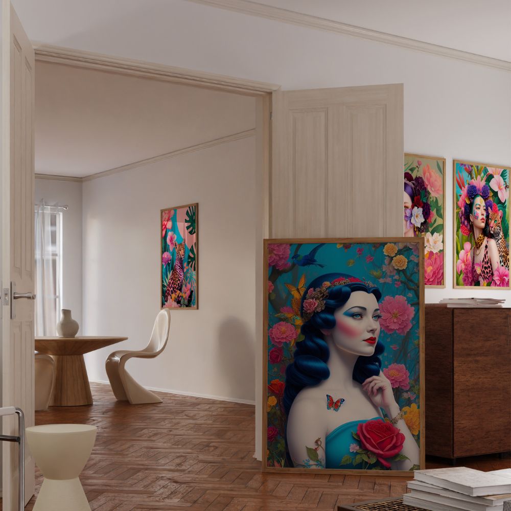 Snow White Inspired Fine Art Wall Print - Yililo