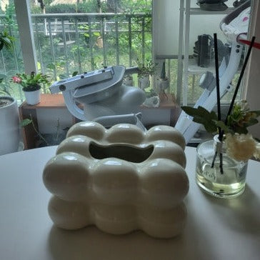 Luxury Bubble Tissue Box Holder - Yililo