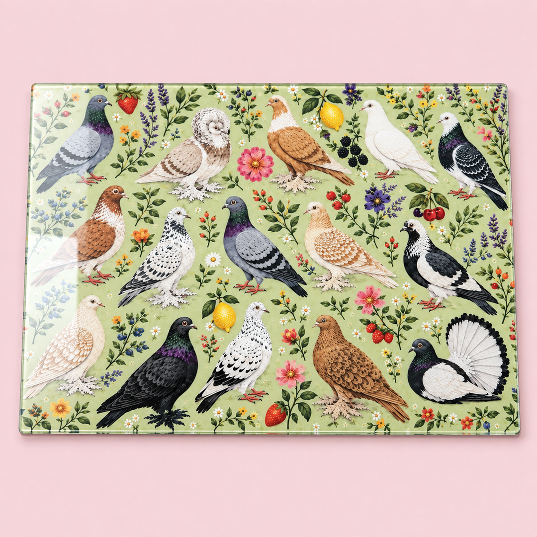 Custom Glass Chopping Board – Choose Any Existing Design