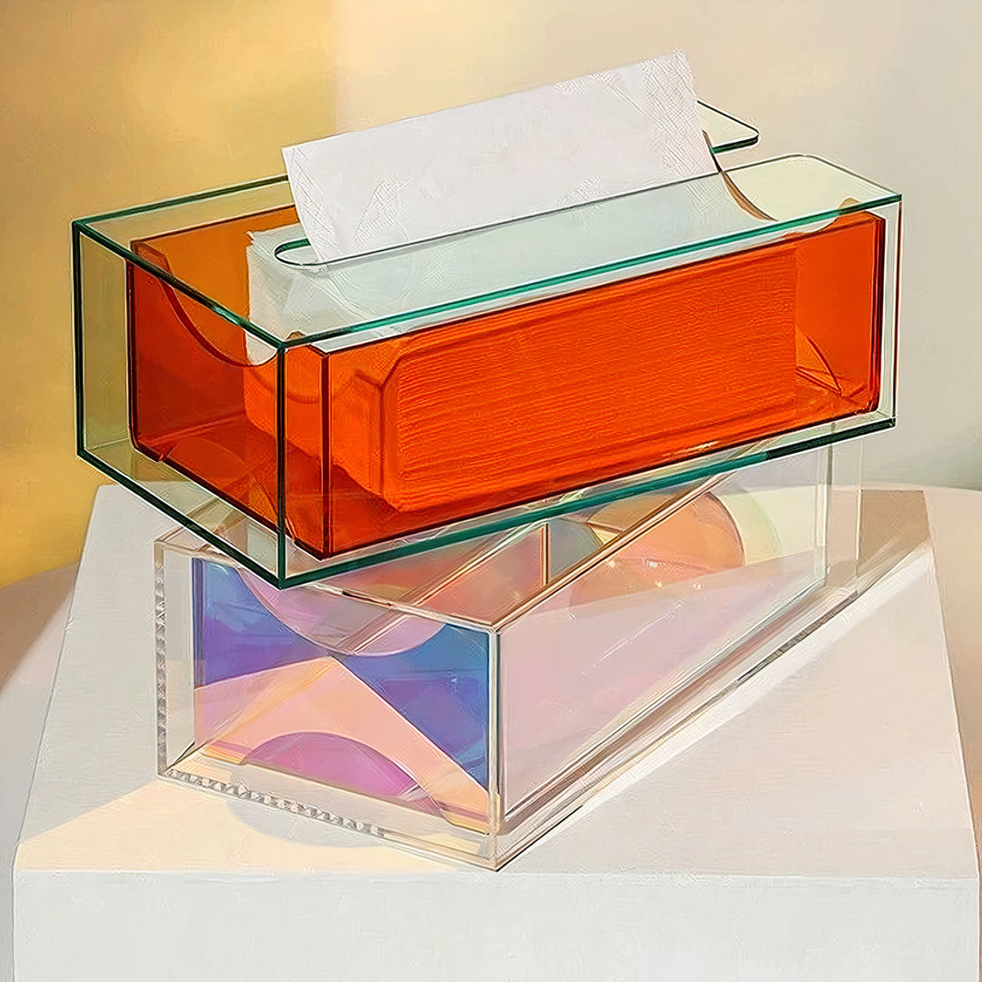 Colourful Acrylic Tissue Box - Yililo