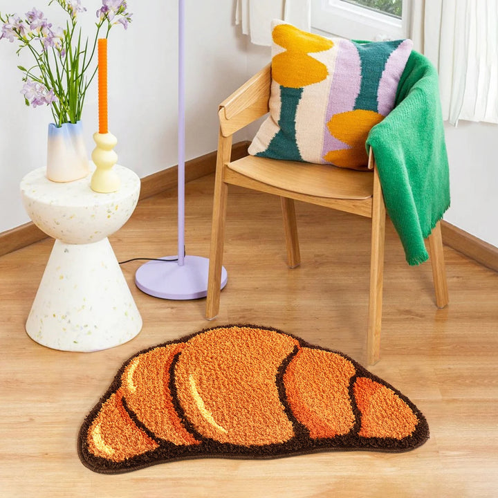 Croissant Shape Bath Mat Rug - Yililo