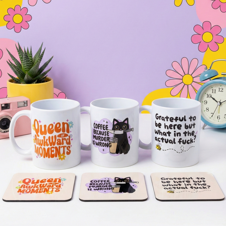 What The Actual Fuck Funny Rude Mug