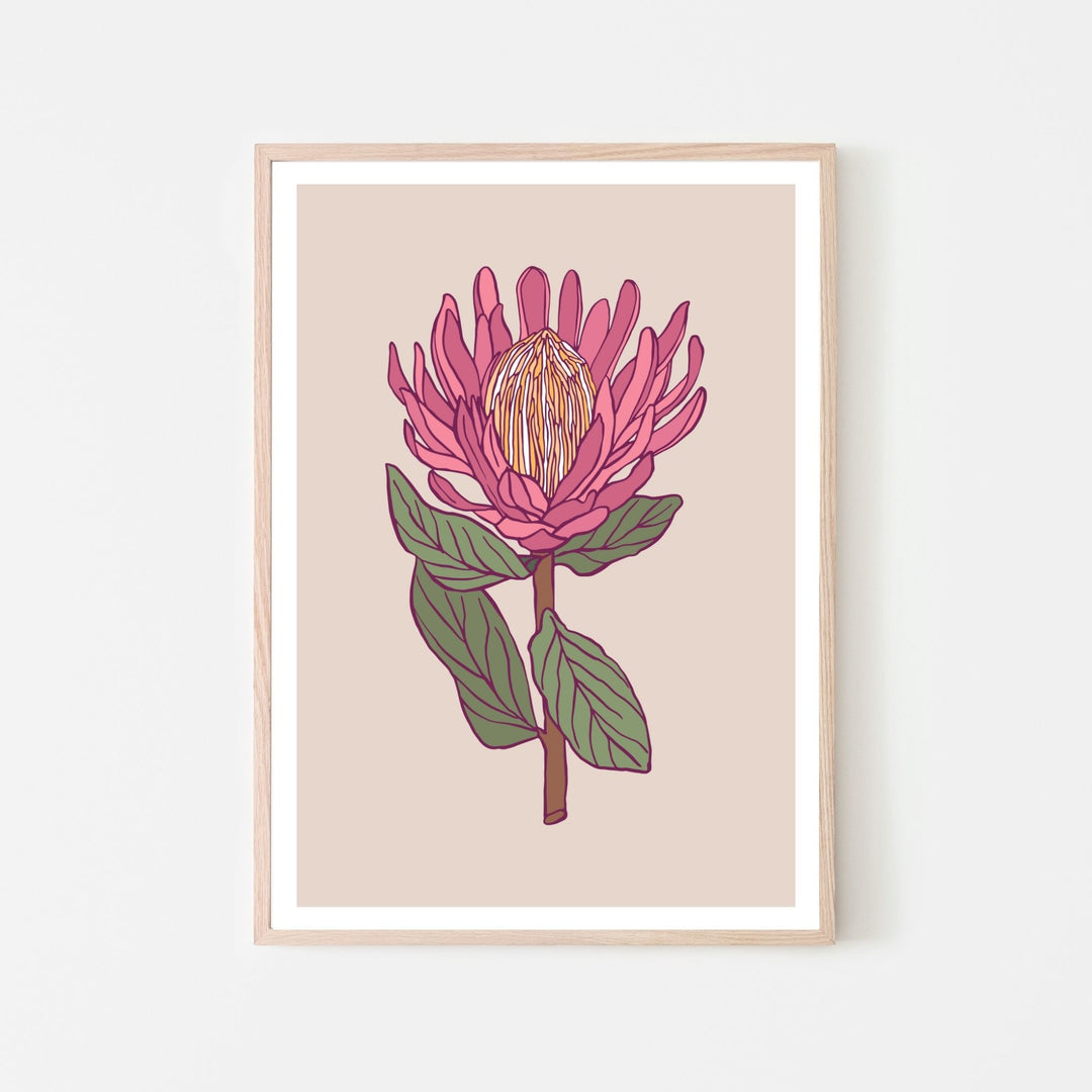 Fuchsia Flower Fine Wall Art Print - Yililo