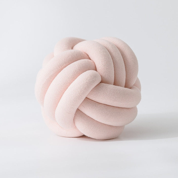 The Big Soft Round Knit Knot Ball Cushion -SALE