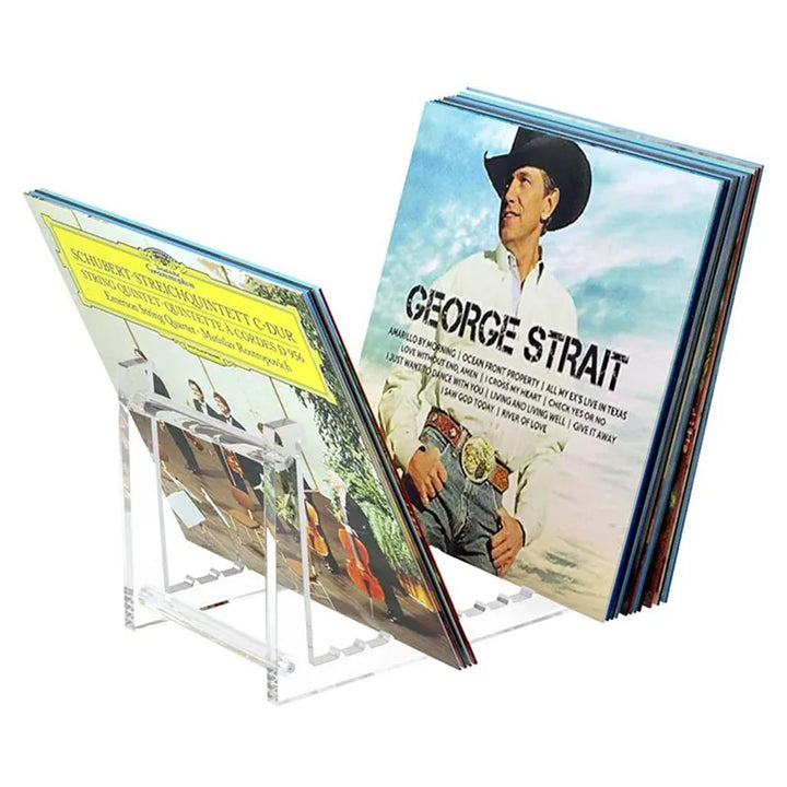 Clear Record Stand Holder For Records