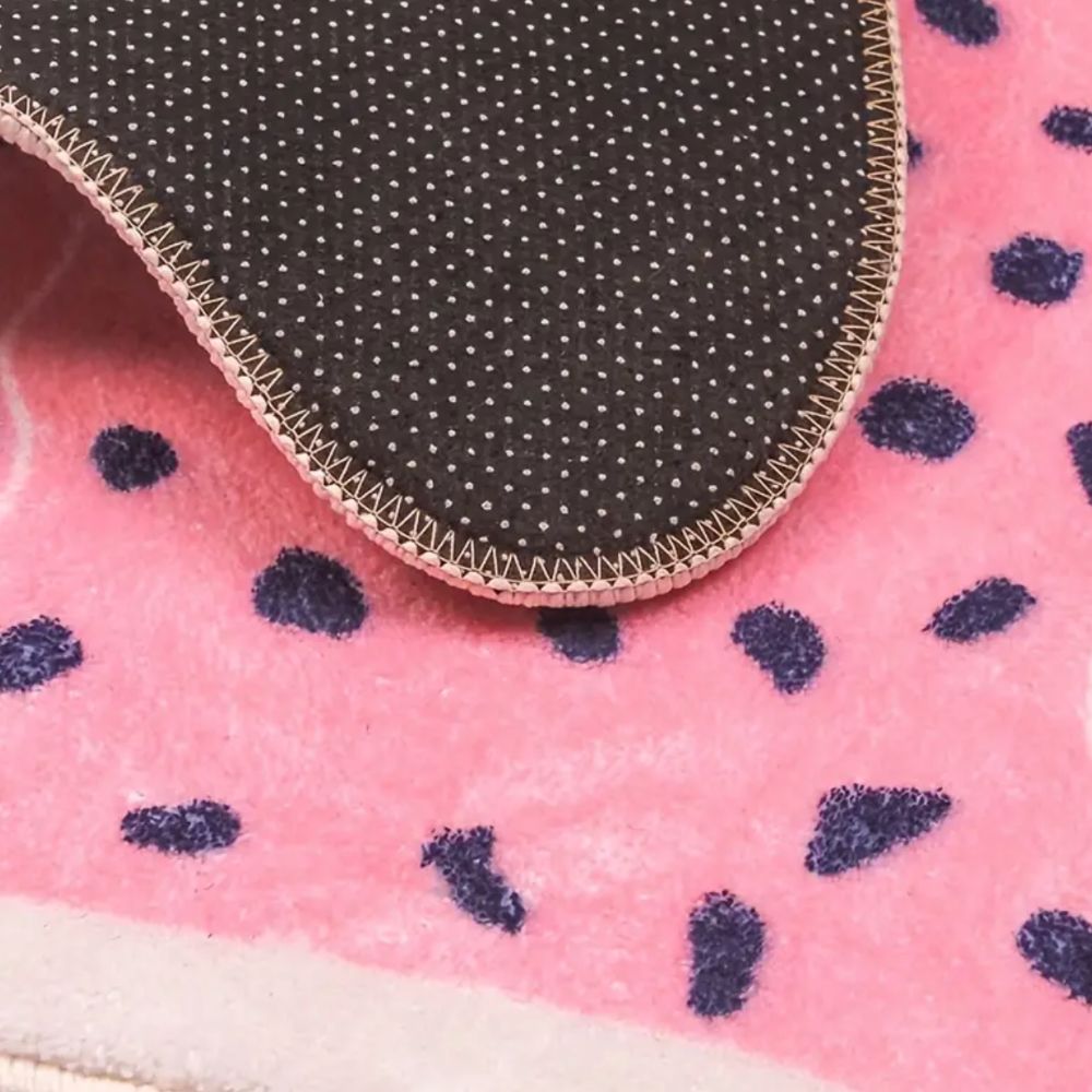 Pink Leopard Small Bath Floor Mat