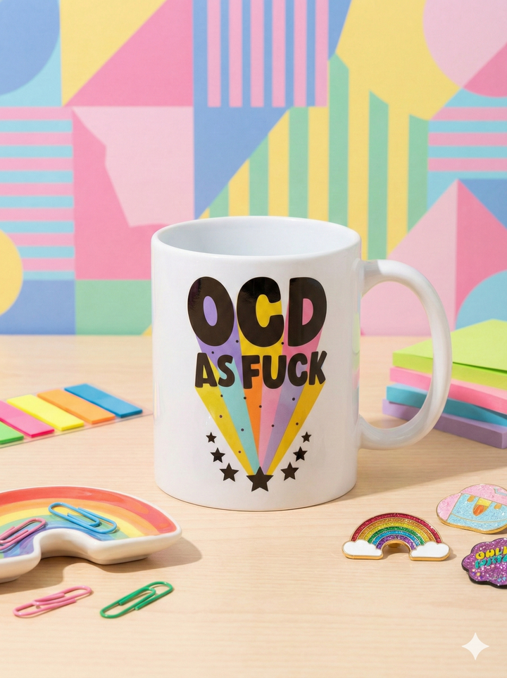 OCD As Fuck Mug Cup