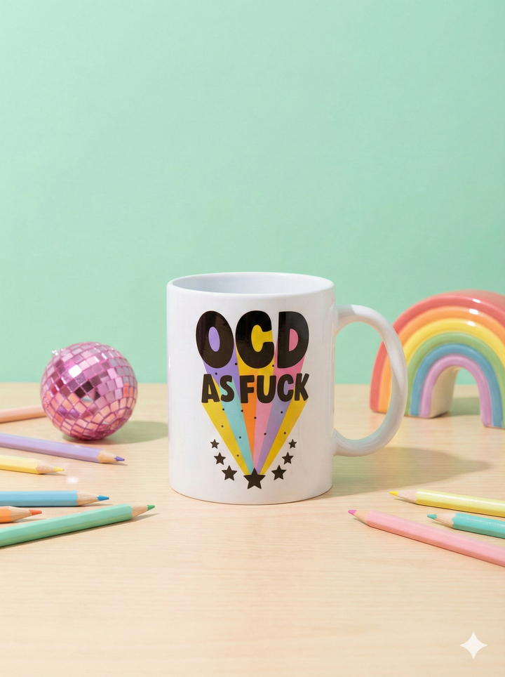 OCD As Fuck Mug Cup