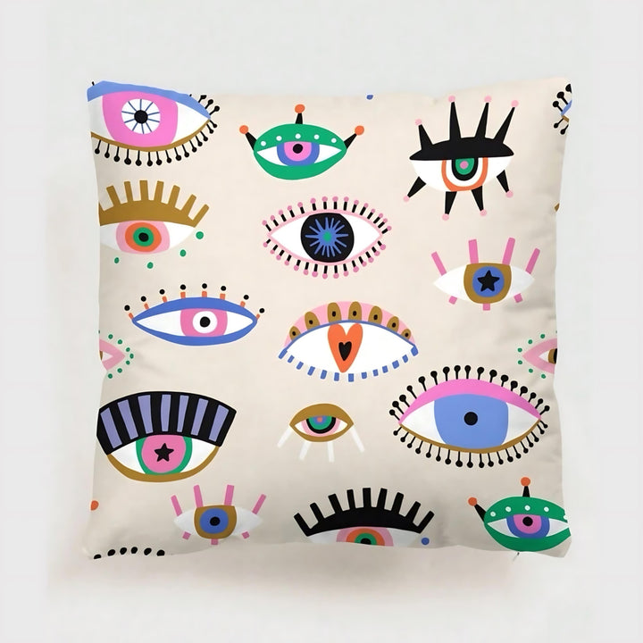 Colourful Eyes Y2K Cushion Cover 45cm