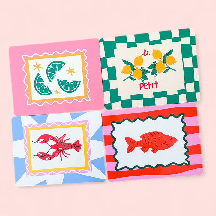 Citrus And The Sea Placemats - Set of 4