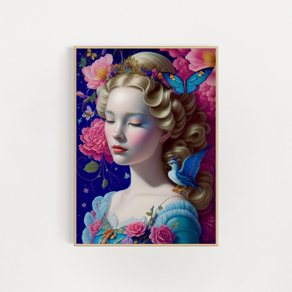Aurora Princess Inspired Fine Art Wall Print