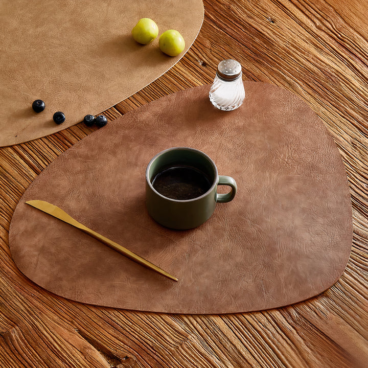 Luxury Pebble Shape Placemat Tableware - Yililo