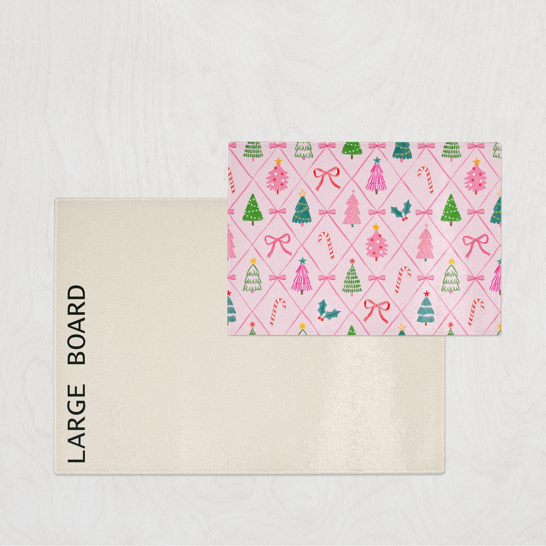 Festive patterned board with 'Large Board' text on a plain background