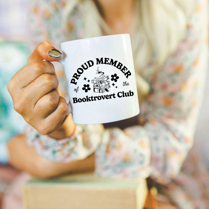 Proud Member Booktrovert Club Mug - Yililo