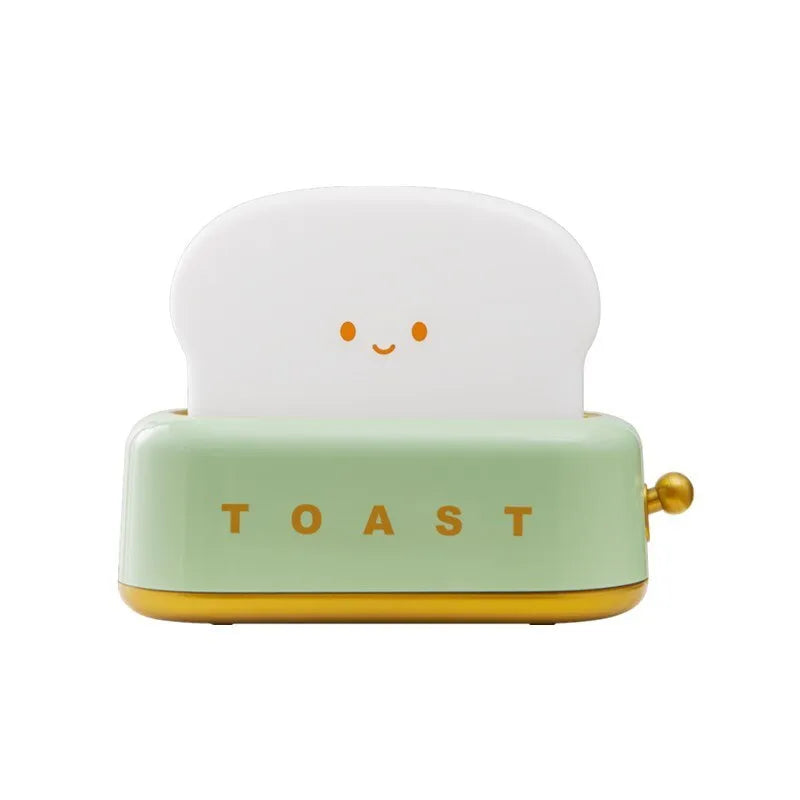 Happy Toast LED Bread Night Light Lamp - Yililo