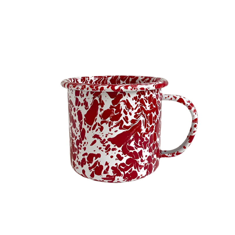 Ink Splash Enamel Drinking Mug - Yililo