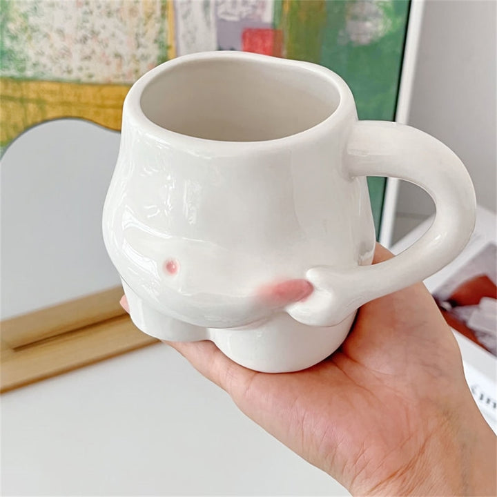 Kawaii Pinch Belly Mug Cup
