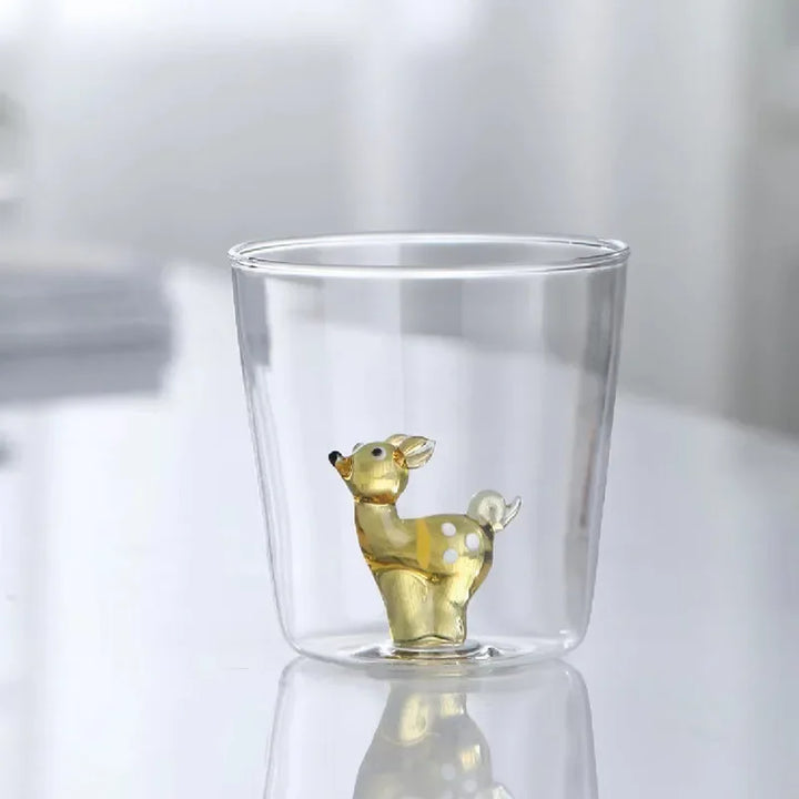 3D Animal Shape Glass