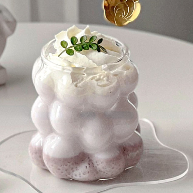Quirky Glass Bubble Mug Cup - Yililo