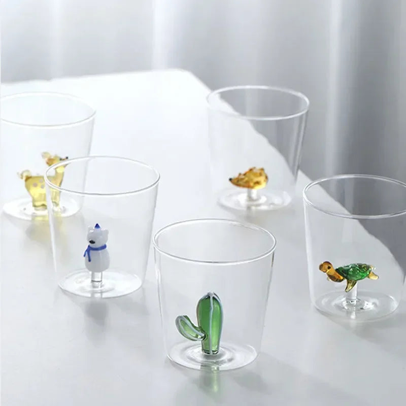 3D Animal Shape Glass - Yililo