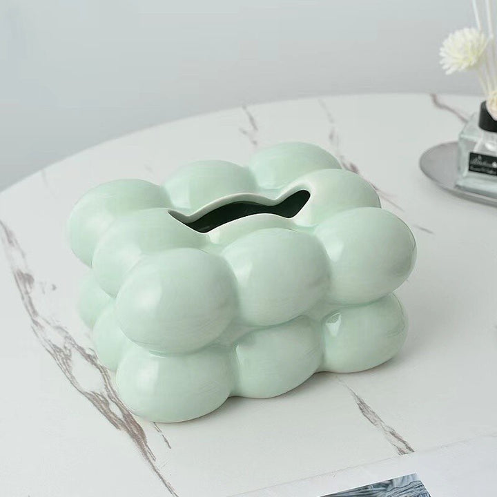 Luxury Bubble Tissue Box Holder - Yililo
