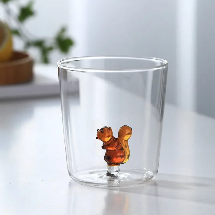 3D Animal Shape Glass