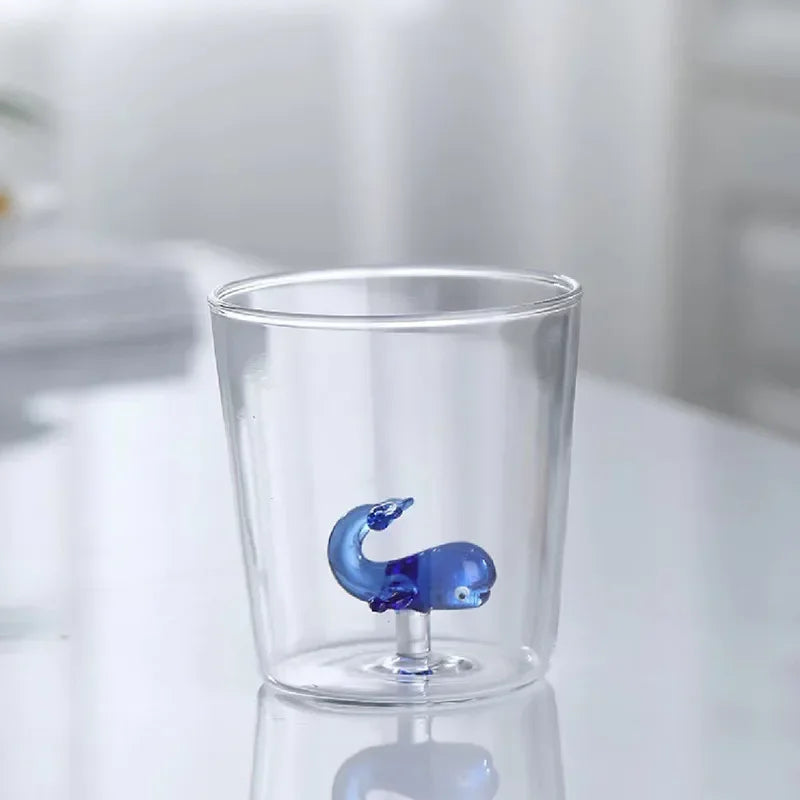 3D Animal Shape Glass