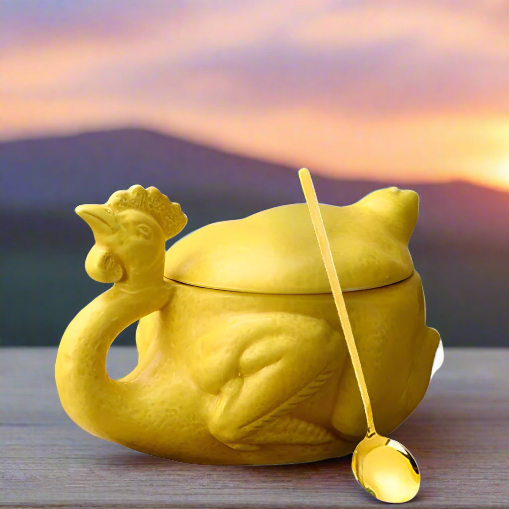 A unique and unexpected mug with artistic and conversation-starting designs