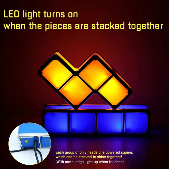 Retro Novelty Colourful Gaming Night Light Lamp - Yililo