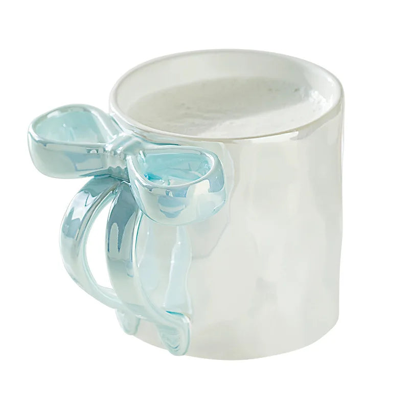 Pearly Bow Coquette Mug