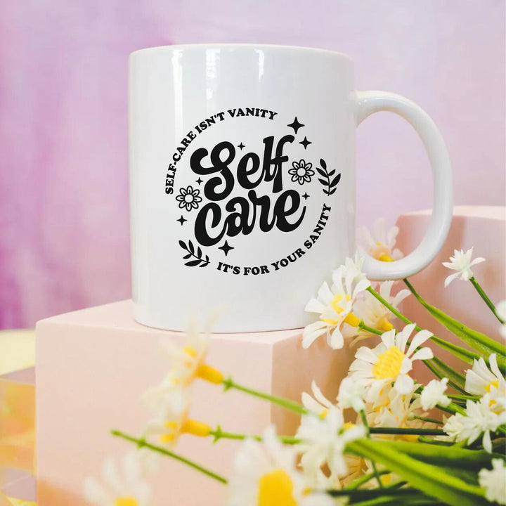 Self Care Is Sanity Statement Mug - Yililo